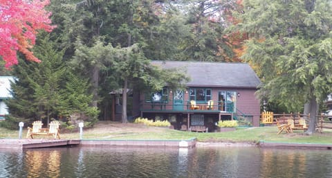 Sandy Beach with dock.