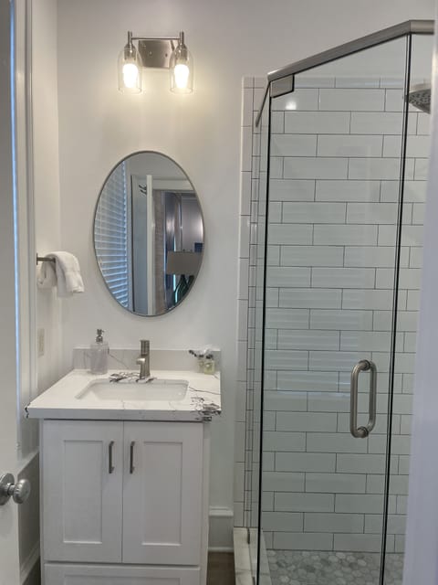 Bathroom - located on the first floor - living area