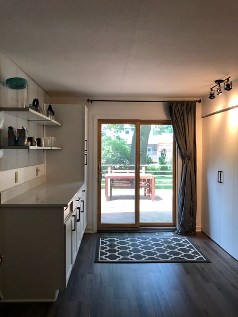 Kitchen and access to Deck