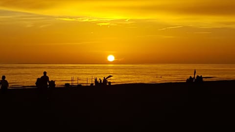 sunset at the gulf