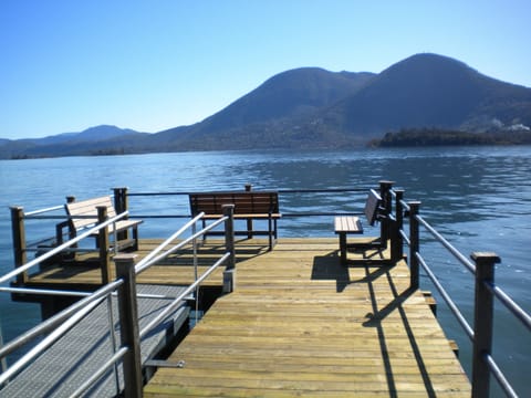 Sitting Area At End of Pier