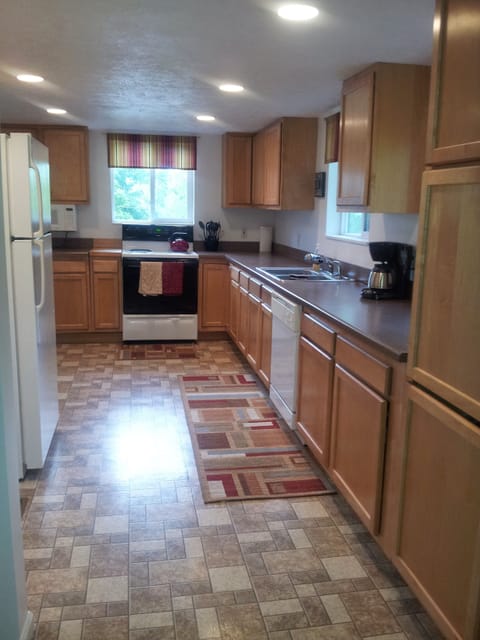 Kitchen featuring ample counter space