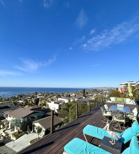 View to the north from the deck 