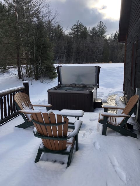View towards open back yard space
