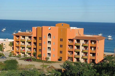 A View of Villas de Cortez from the Hwy.
1106 is on the ground floor left side.