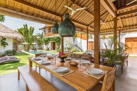 Dining area  in the main building (Traditional Joglo)
