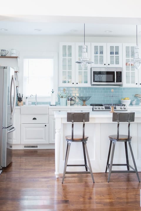 Updated, spacious kitchen.