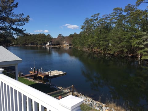 View from upstairs deck