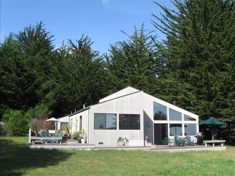 Sunny decks with ocean view