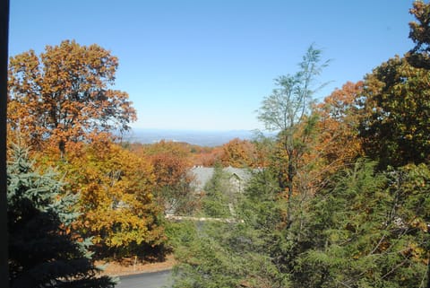 Master bedroom view to the west