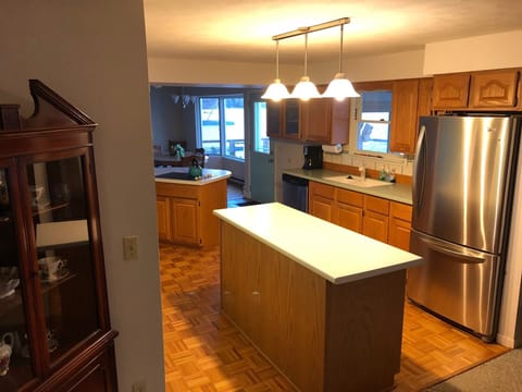 Fully stocked kitchen