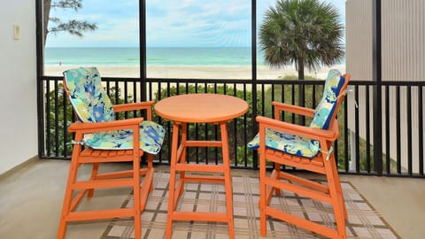 View from our Private Lanai. Our private lanai directly faces the Gulf. 
