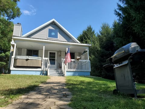 Lake side of the house