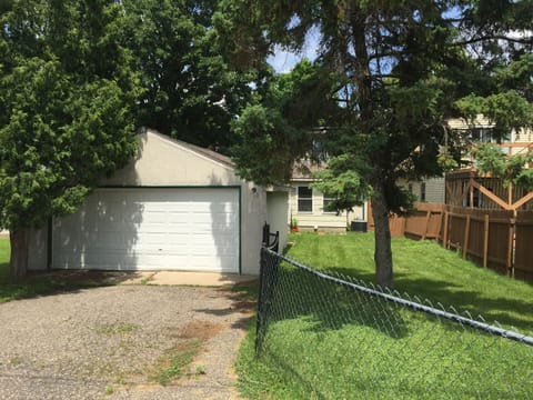 Detached 2 Car Garage located in alley