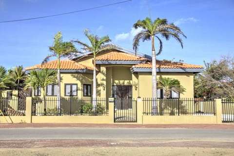Front of the villa