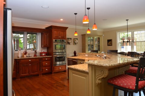 Plenty of counter space to prepare large meals!