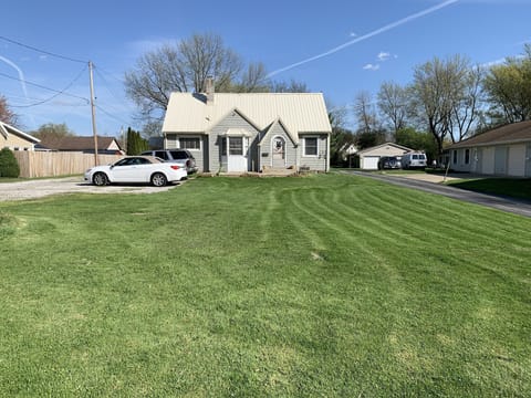 Large front yard to play in