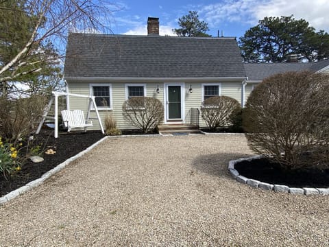 Front of house with ample parking and circular drive