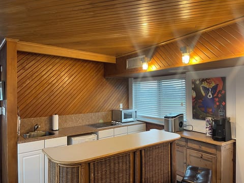 Kitchenette in the boathouse