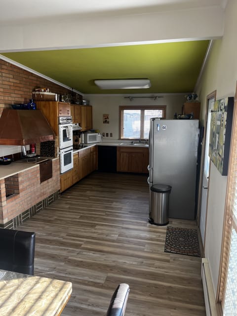 Kitchen view from Dining Room table