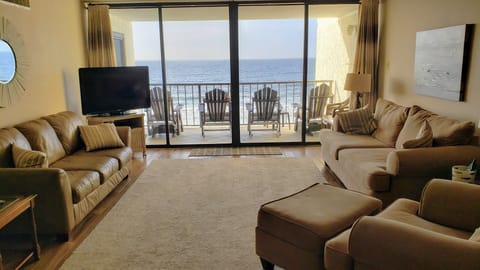 Beautiful ocean view from living room
