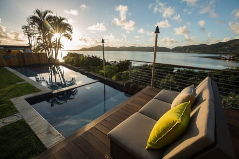 Let the heated pool warm your body, have the jetted spa massage you to relaxation or lounge on the custom IPE deck and gaze up at the blue sky.