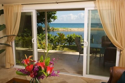 You really do see the ocean from virtually every inch of Kauai Paradise House