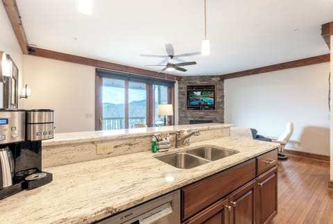 Kitchen--- Grandfather Mountain View