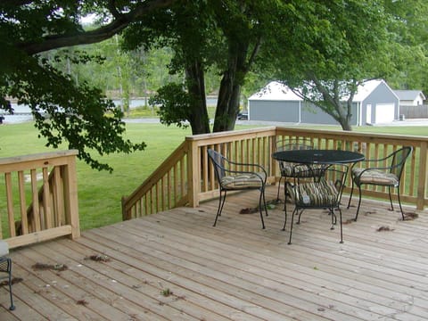 Outside Deck Relaxing/Eating Area