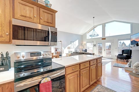 Kitchen--- Open Floor Plan