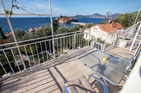 Balcony With Sea and Island View.