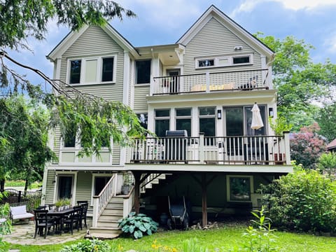 Back side of home.