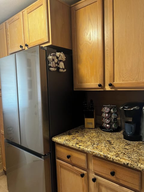 Coffee bar with Keurig and Regular Coffee Maker