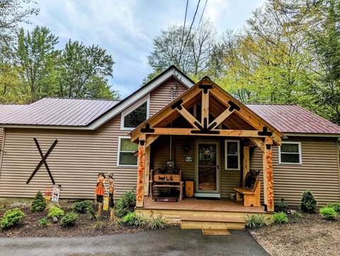 Welcome to the front porch where you welcome your guests and stay dry!