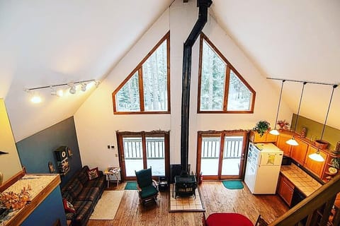 Spacious with a view of nature.