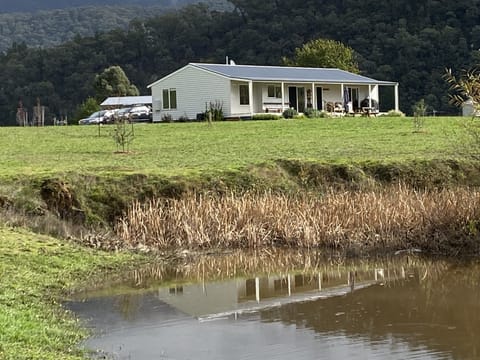 House snapped from the billabong while in flood. 