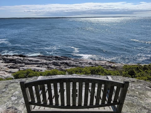 Beautiful view from the rock. 