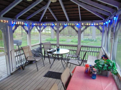 Inside view of Gazebo
