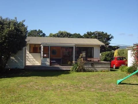 house from garden