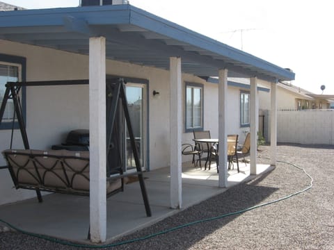 back covered patio - swing