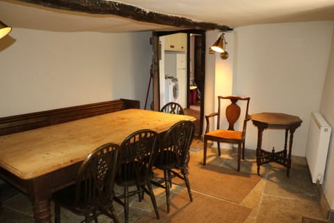 Dining Room - kitchen door to the rear