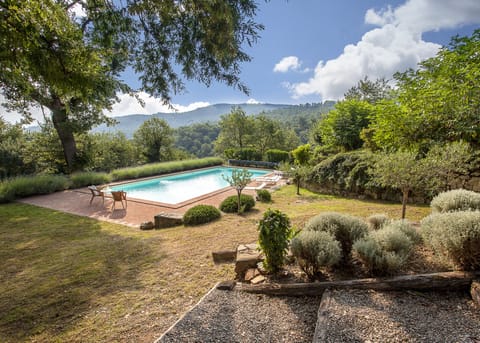 Great Saline heated very large pool 16x6 . Plenty of sunshine and natural shade