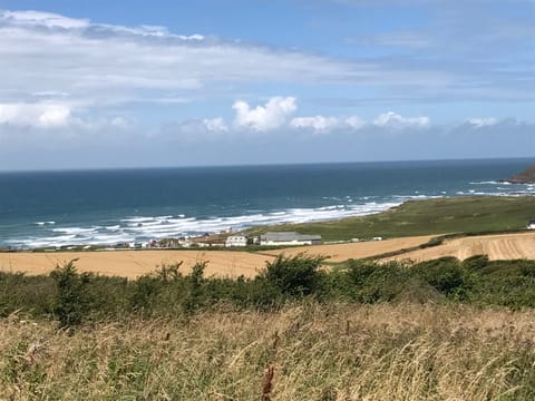 The glorious view from our Holiday Village