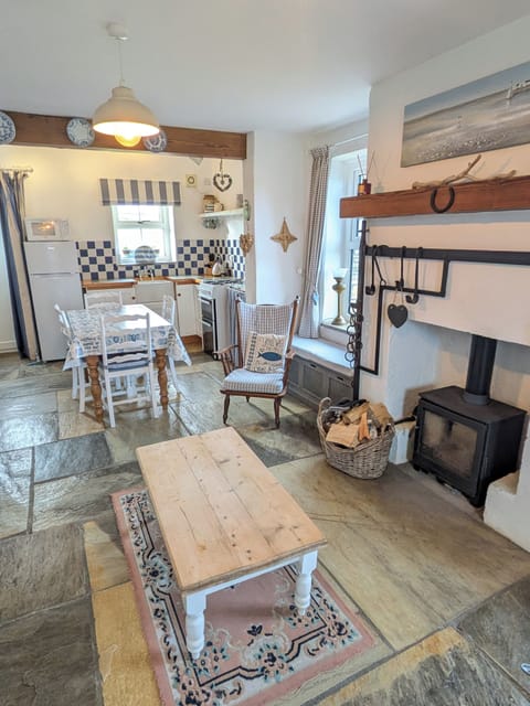 Open plan living dining area