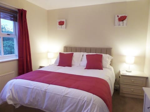 Master bedroom with comfortable king size beds