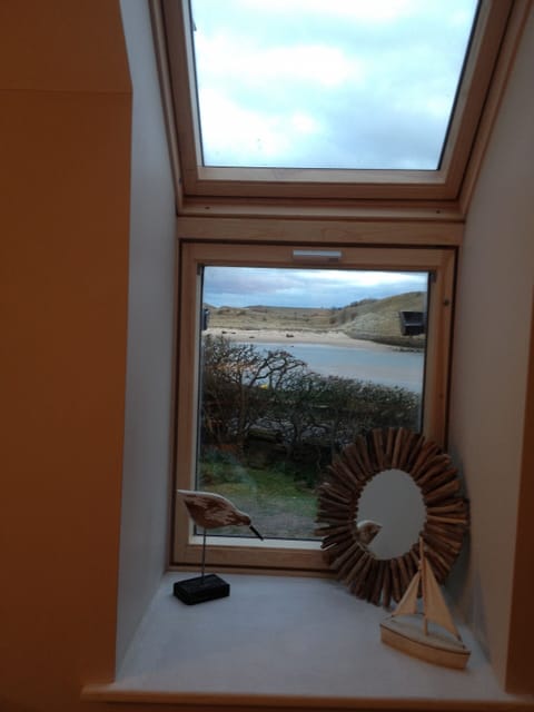 view through lounge window