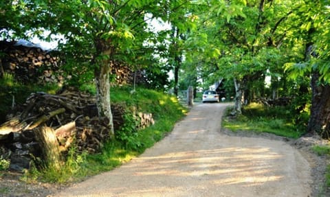 Approach to Casa Cappella