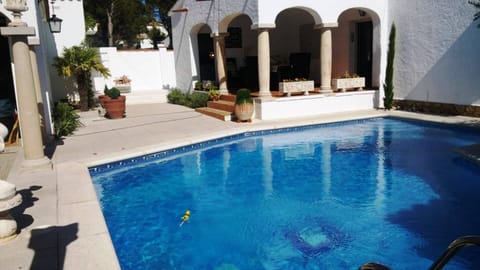 House and pool