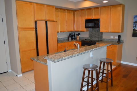 Prepare your favorite meal on our well equipped kitchen