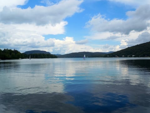 Lake view from the deck